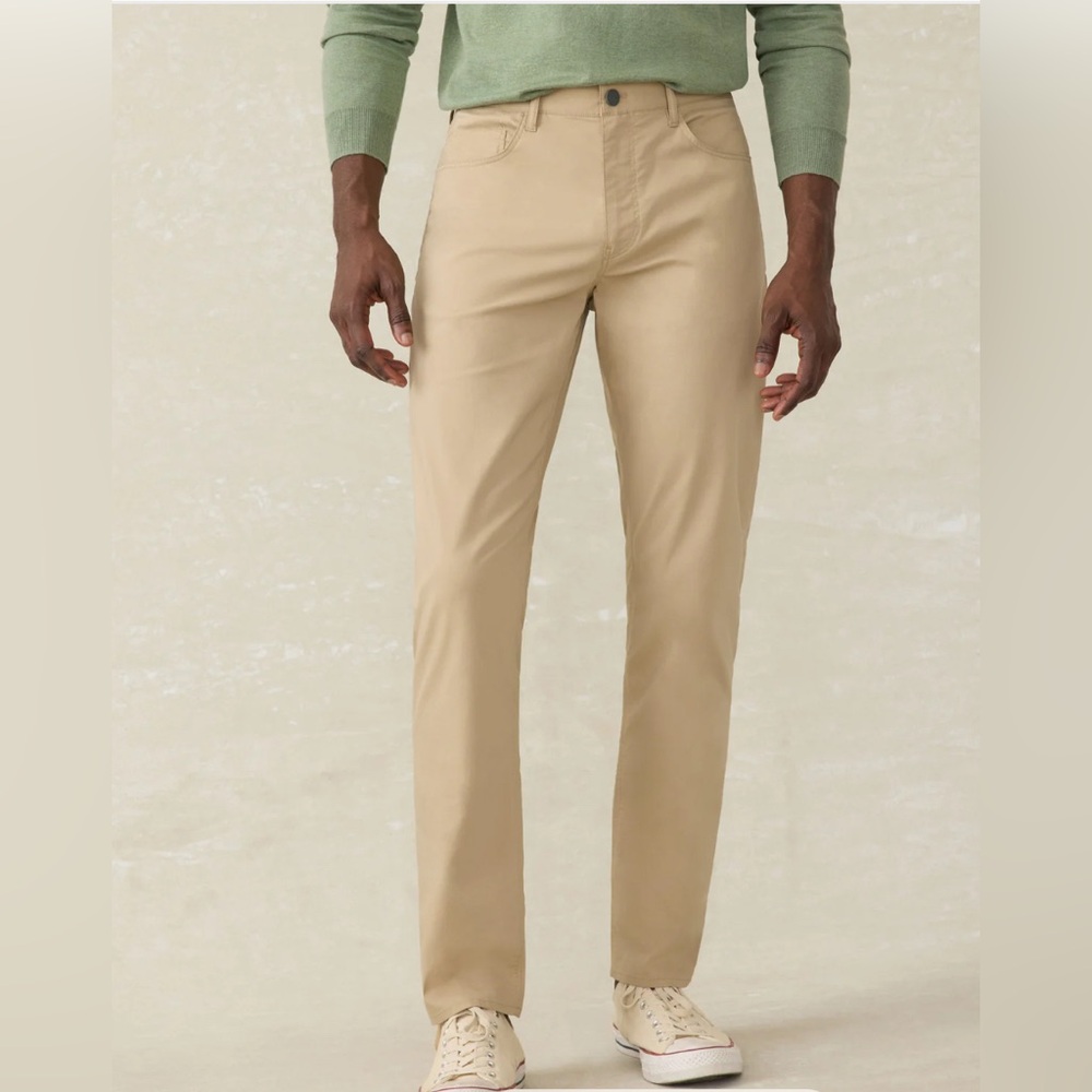 NWT Faherty Movement 5 pocket pants